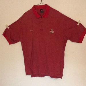 Nike Ohio State golf shirt